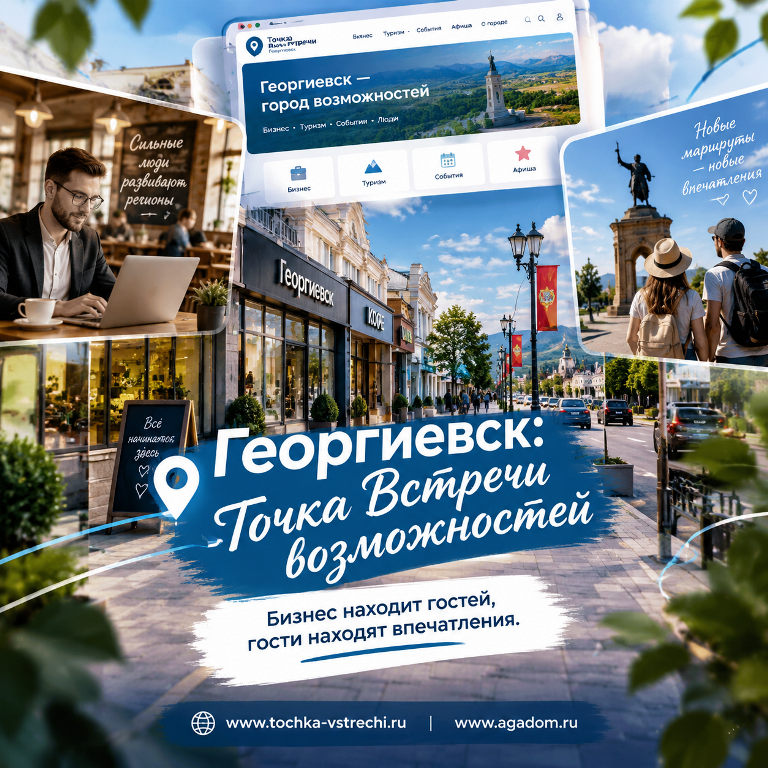 Георгиевск - город возможностей для предпринимательства и лечебно-профилактического туризма